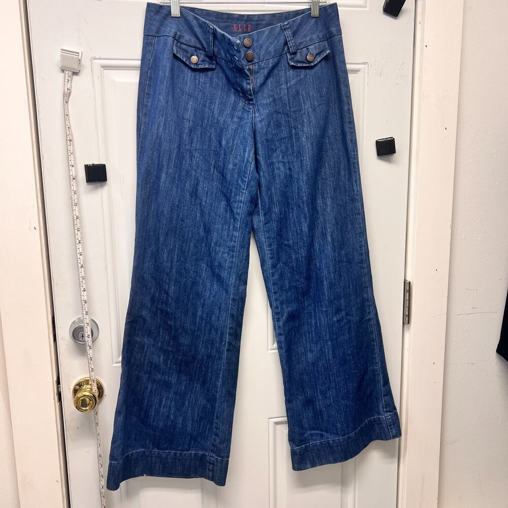 Women's Elle Size 10 Pants Vintage Y2K Baggy Streetwear NOC3887
